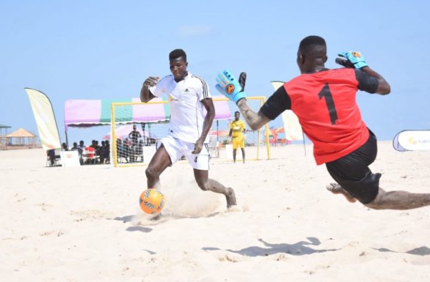 Beach Soccer League: Cheetah move to the top, Ada Assurance keep hold of top spot in Zone Two
